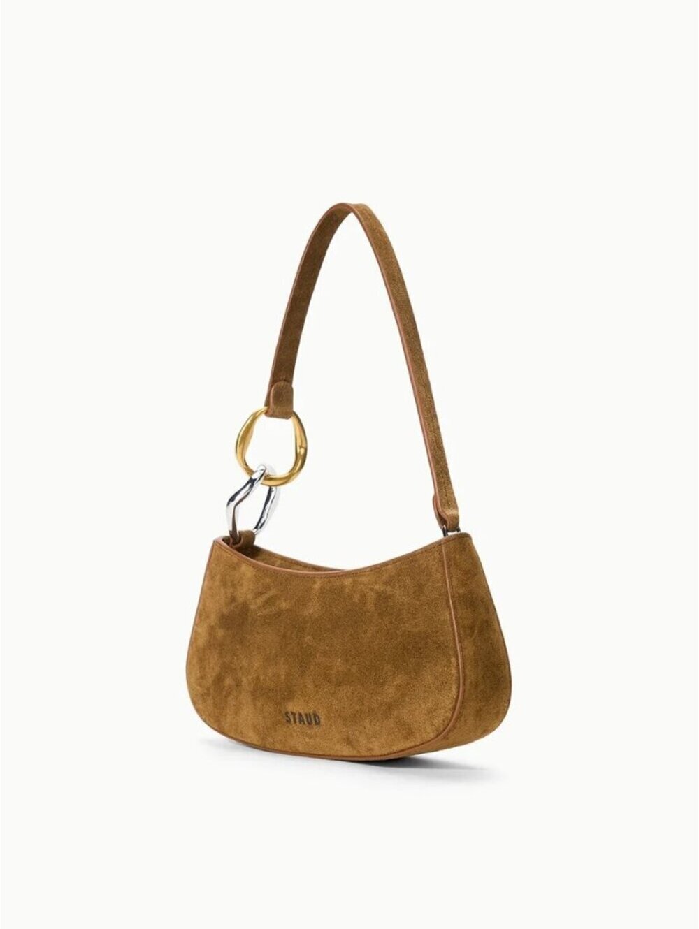 Staud Ollie Bag in Cigar - Picture 3 of 6
